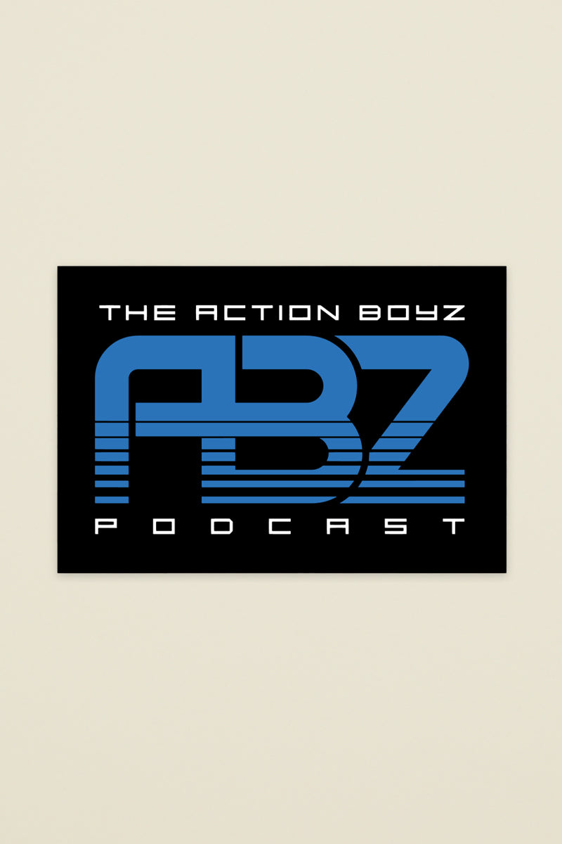 Action Boyz: logo sticker