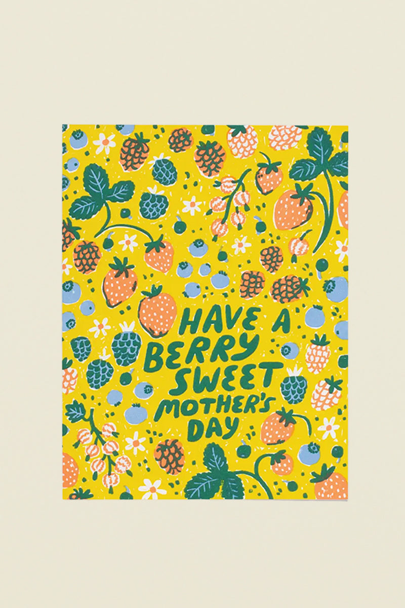 berry sweet mother&#39;s day card