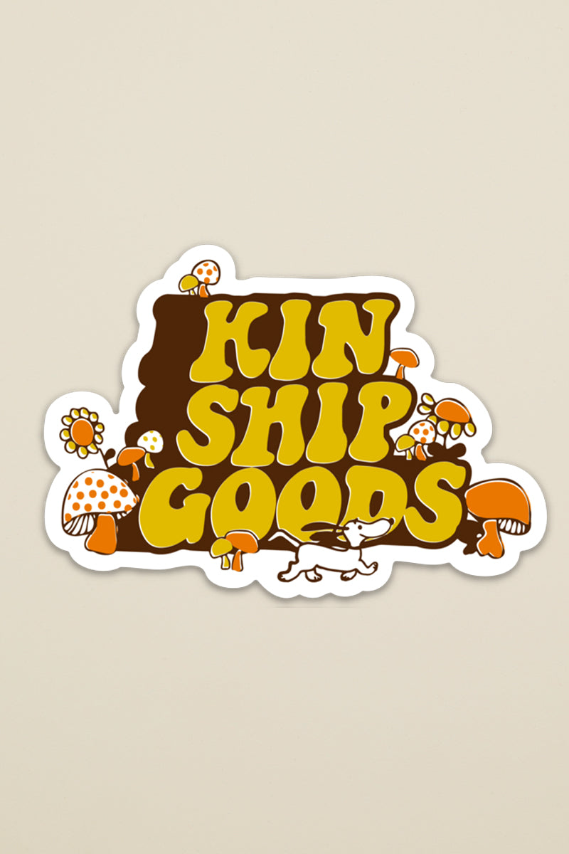 kin ship rocks sticker