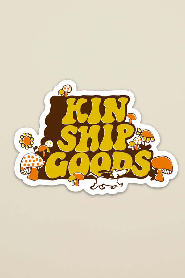 kin ship rocks sticker Kin Ship Goods
