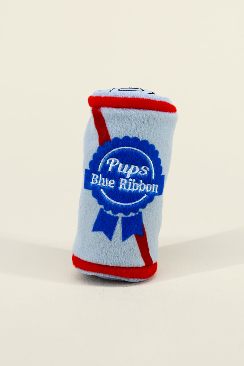 pups blue ribbon dog toy