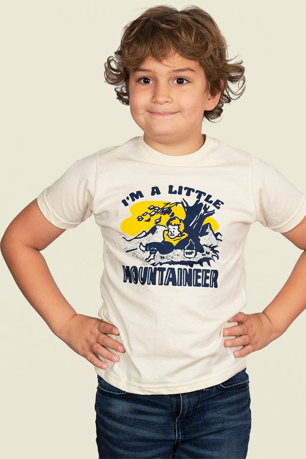 little mountaineer kids t-shirt - Kin Ship Goods