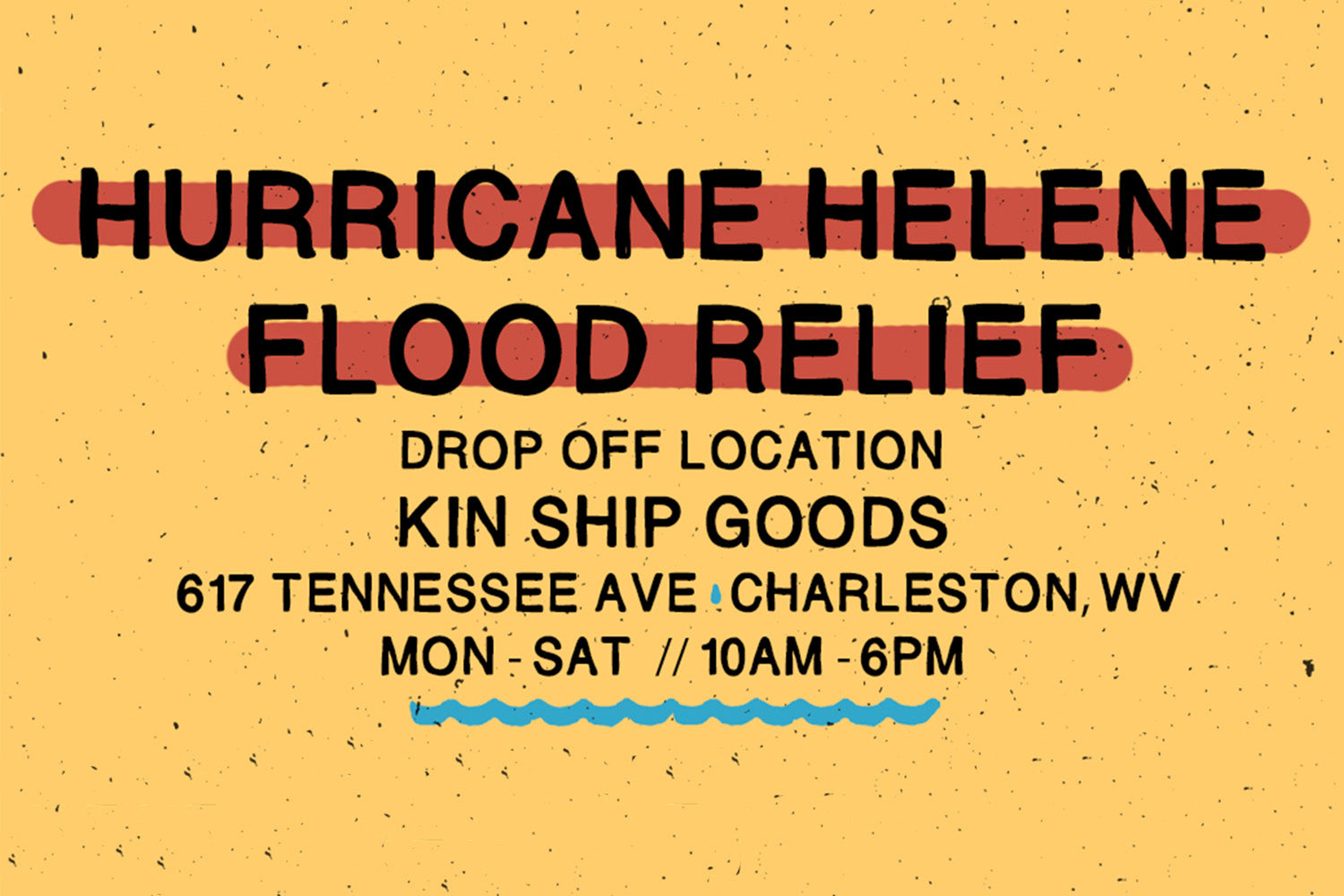 Hurricane Helene Flood Relief Donations