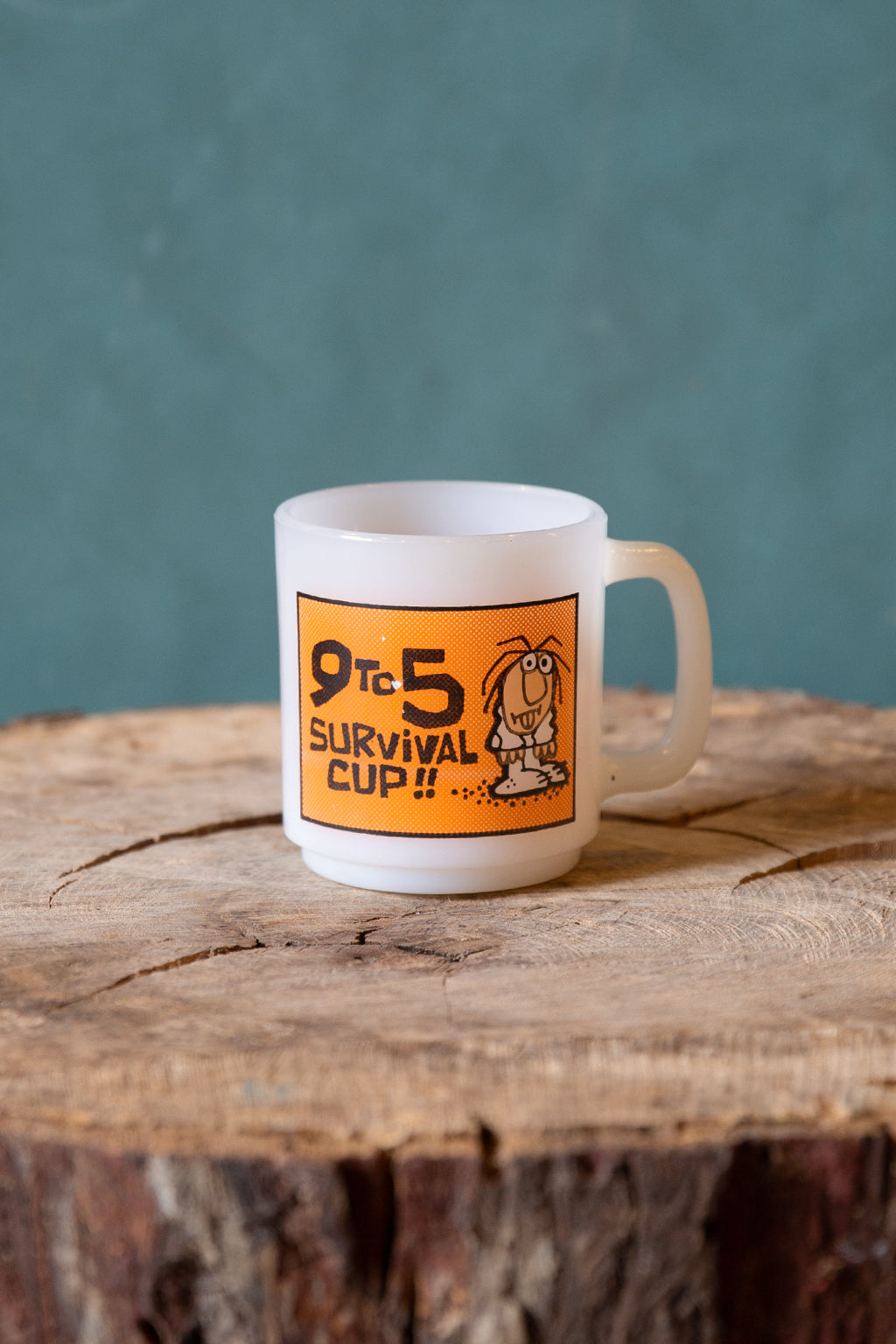 Vintage 9 to 5 Survival Mug