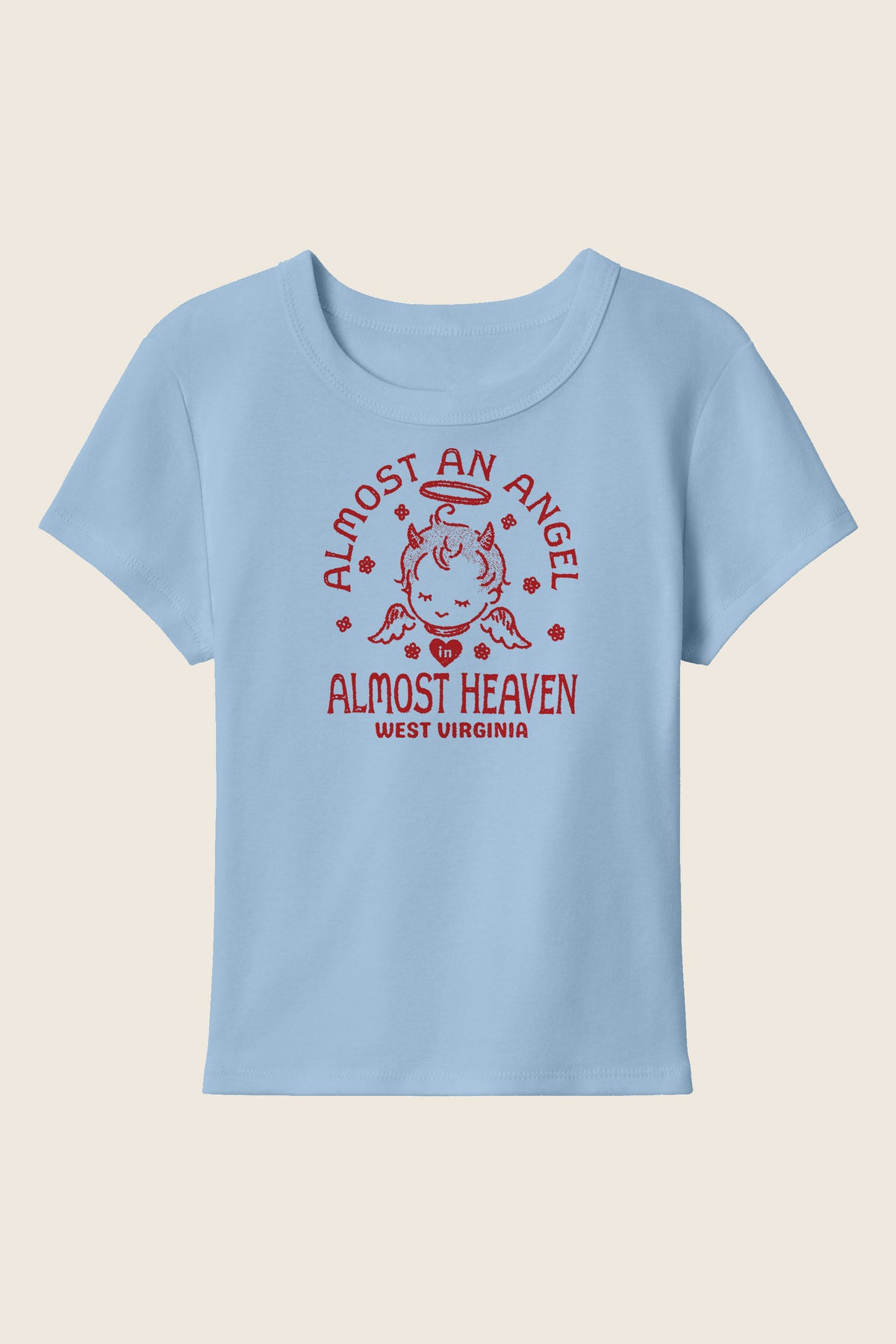 Almost an Angel Babydoll Tee