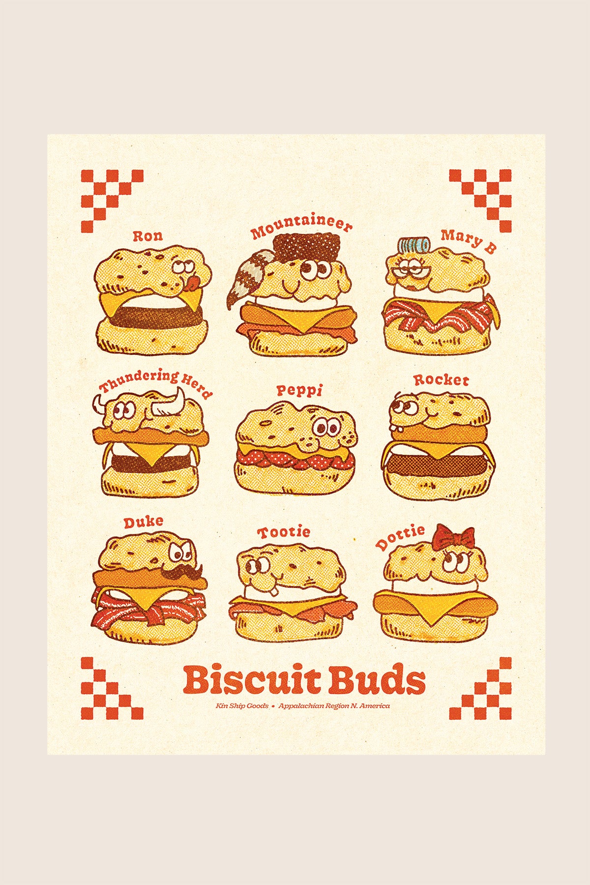 Biscuit Buds Print