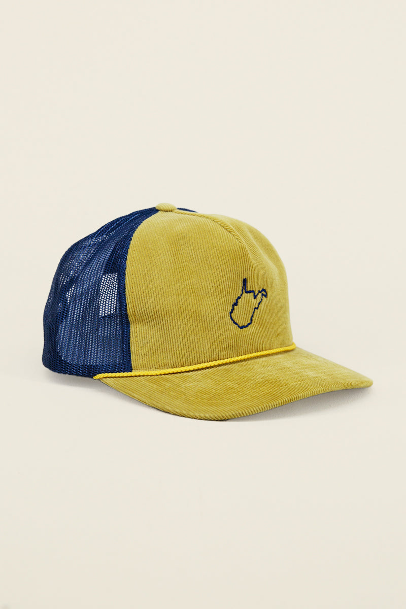 West Virginia Trucker Hat Kin Ship Goods