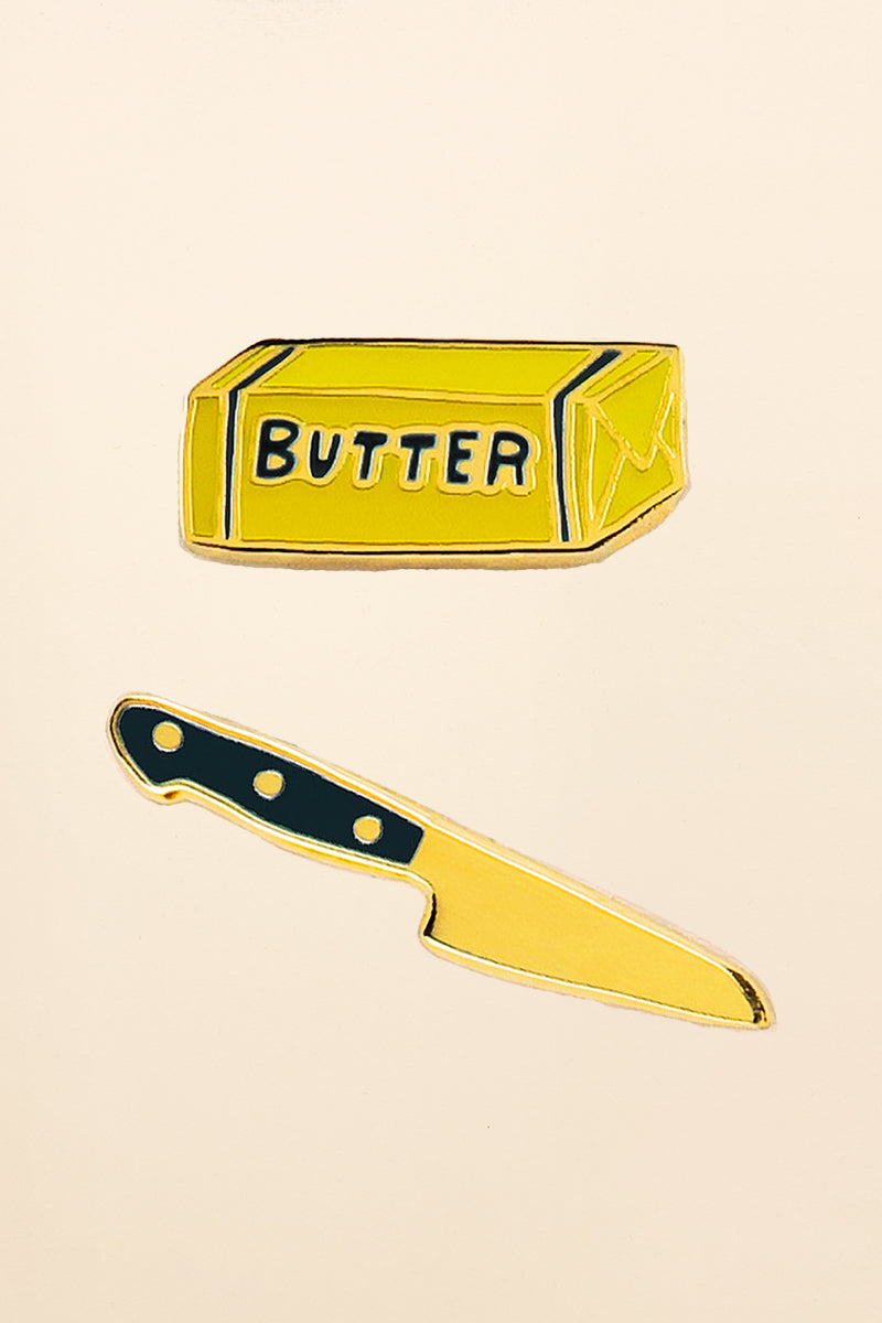 butter knife earrings