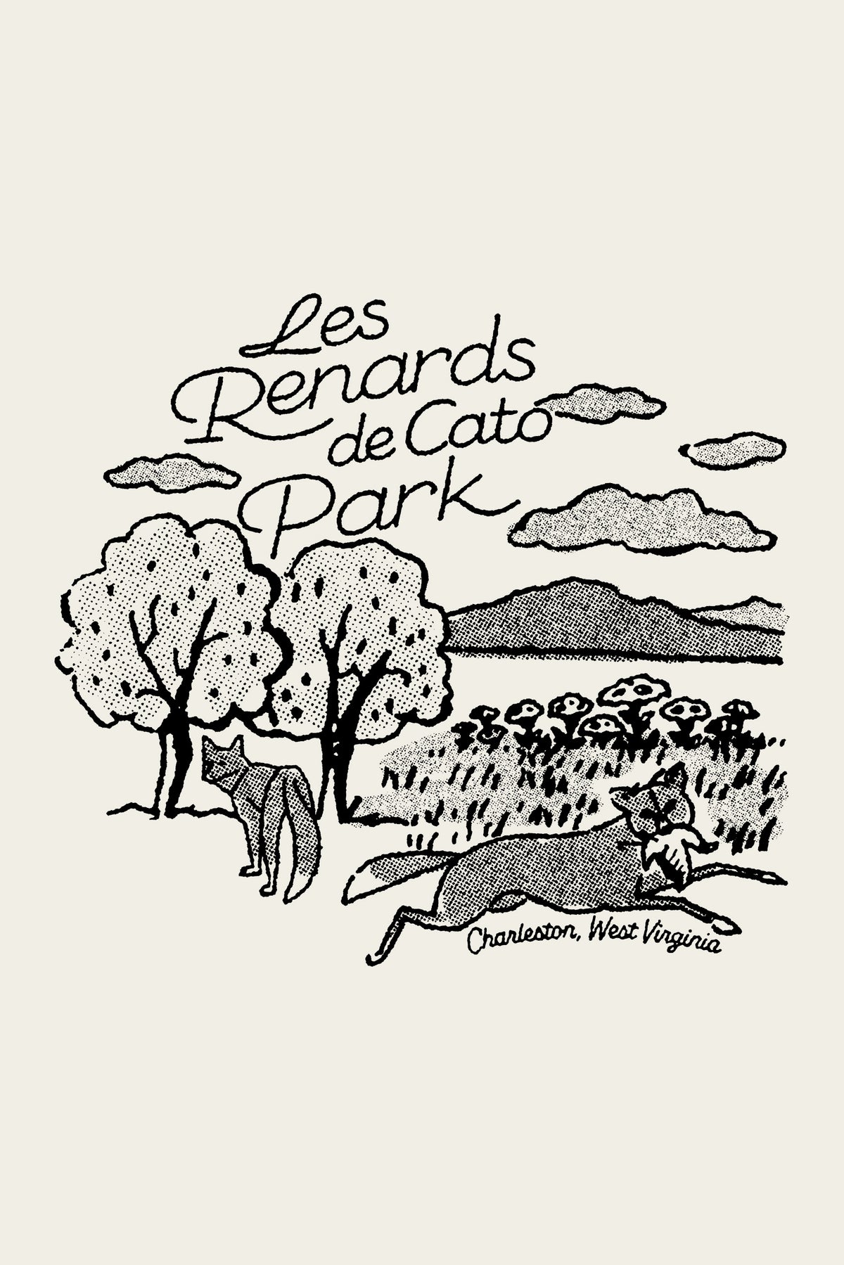 Les Renards de Cato Park Tee
