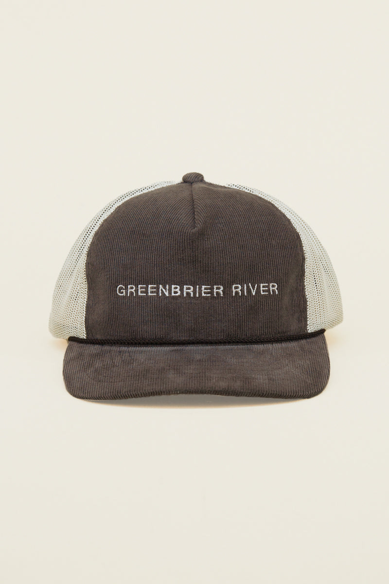 Greenbrier River Corduroy Trucker Hat