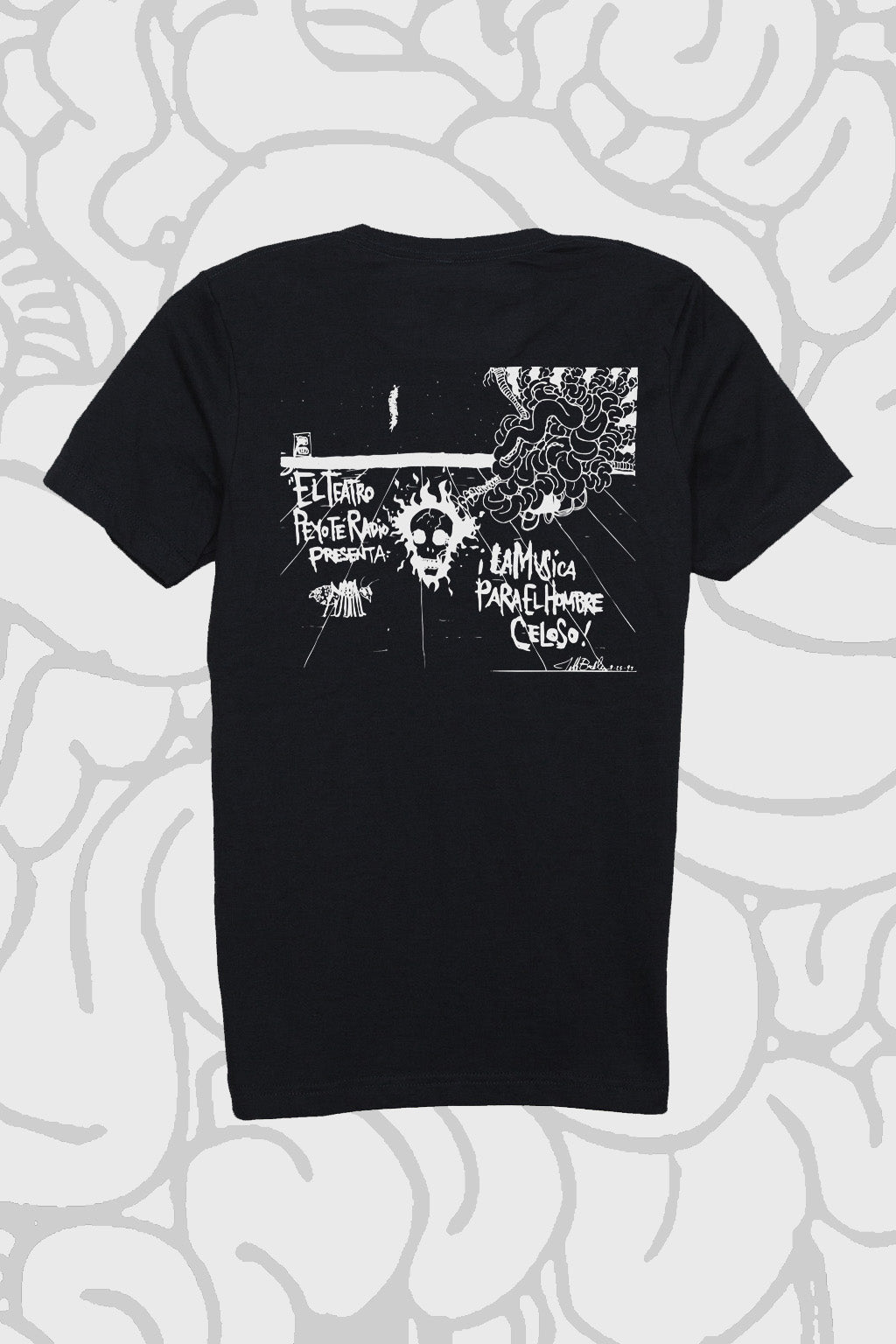 Jeff Buckley: Peyote Radio Theater Tee, Black