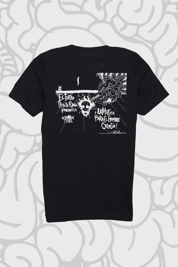 Jeff Buckley: Peyote Radio Theater Tee, Black - Kin Ship Goods