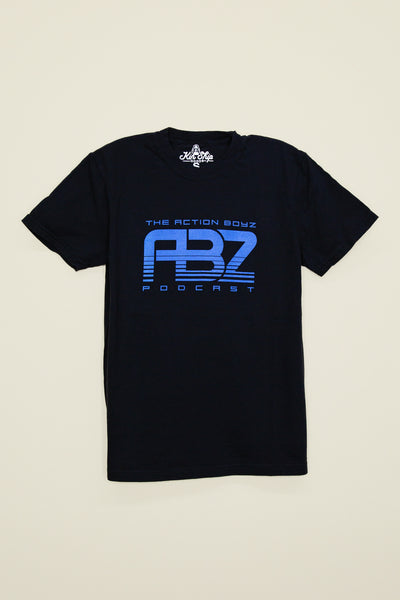 Action Boyz: ABZ logo tee, black - Kin Ship Goods