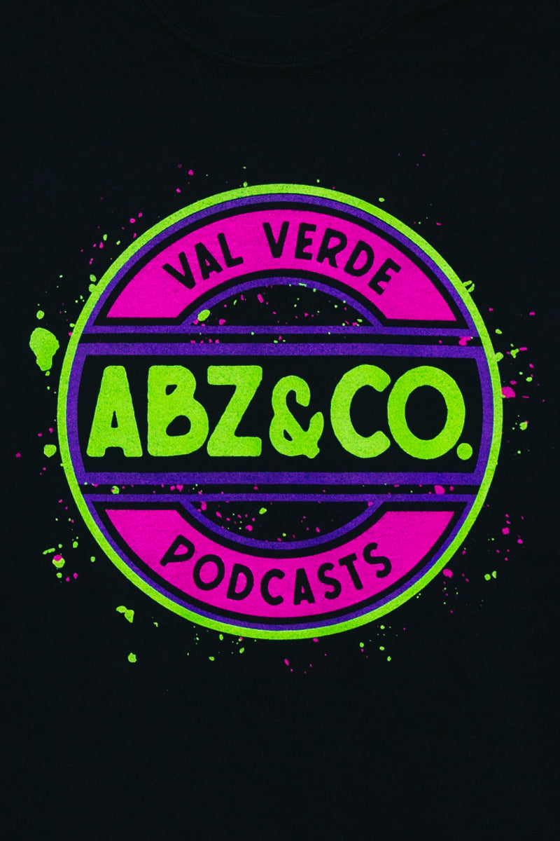 Kin Ship Goods Val Verde Action Boyz T-shirt inspired by 80s action movies and the Action Boyz podcast