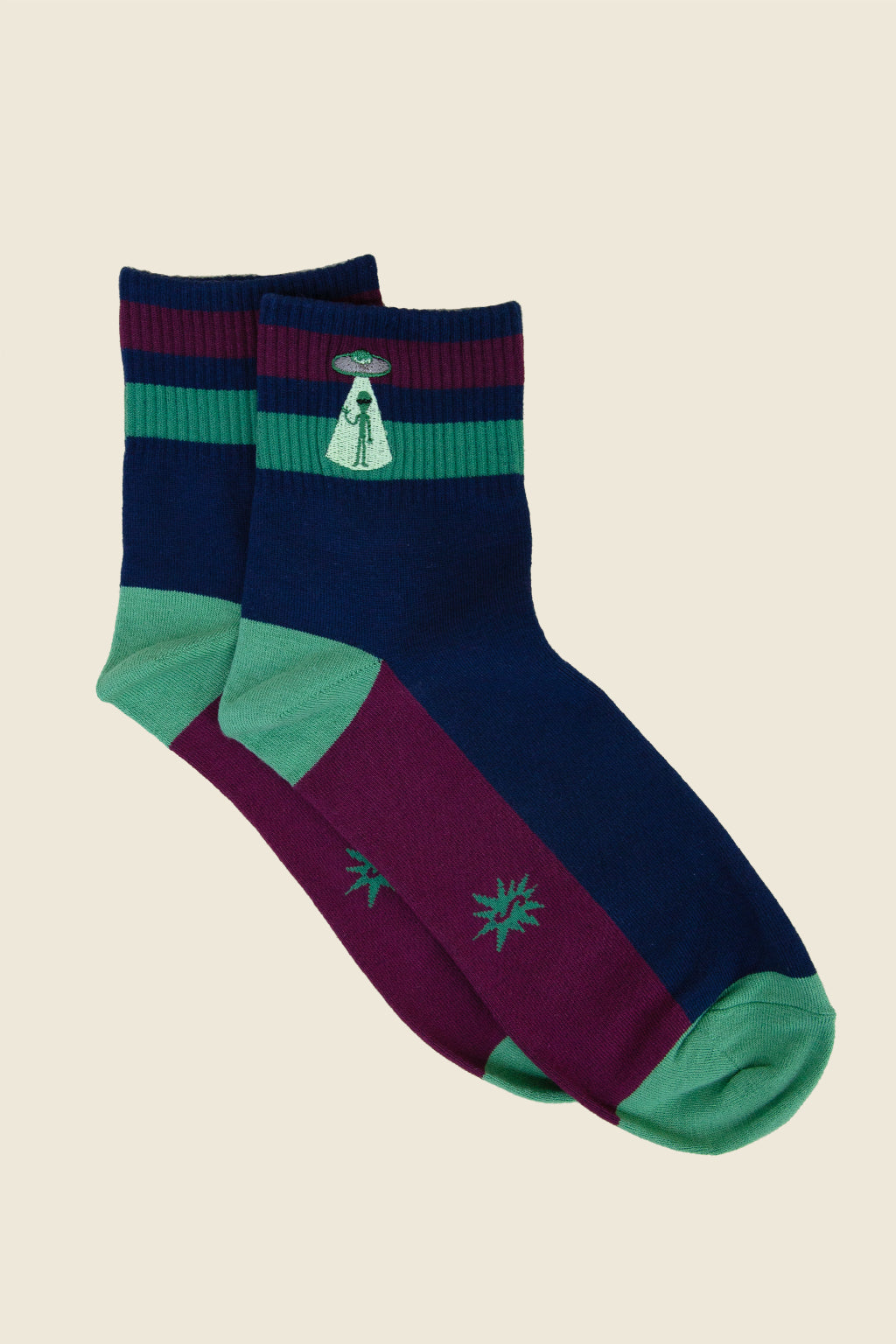 UFO Quarter Socks