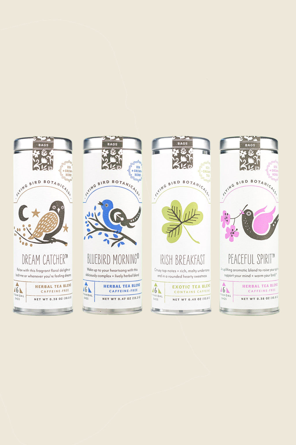 Bluebird Morning Tea Tin