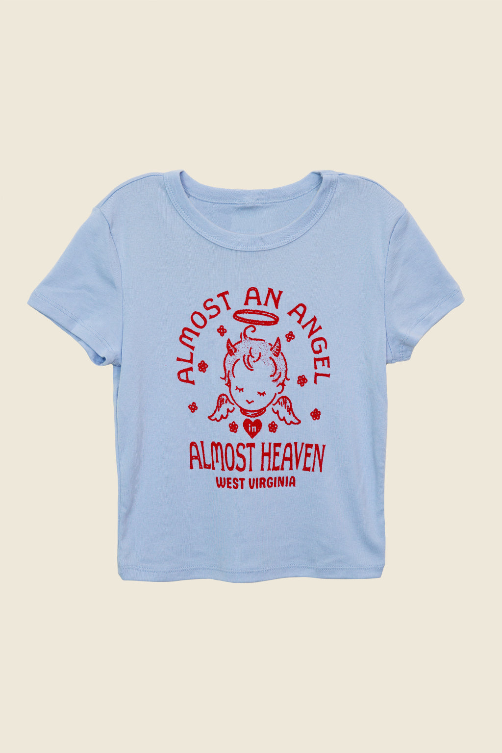 Almost an Angel Babydoll Tee