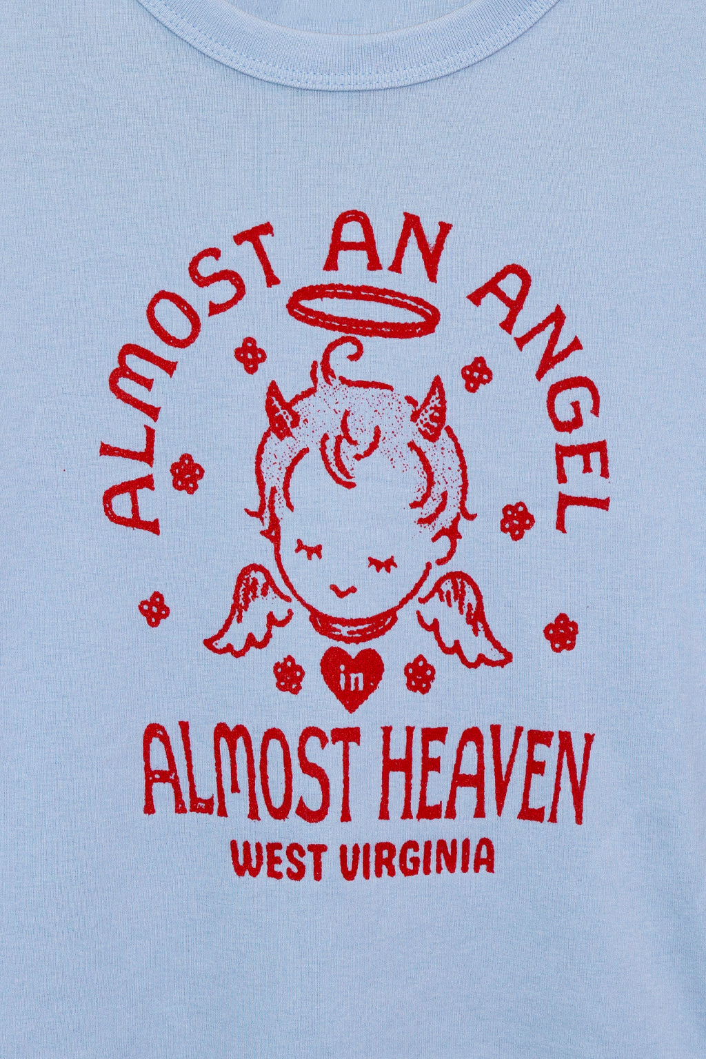 Almost an Angel Babydoll Tee