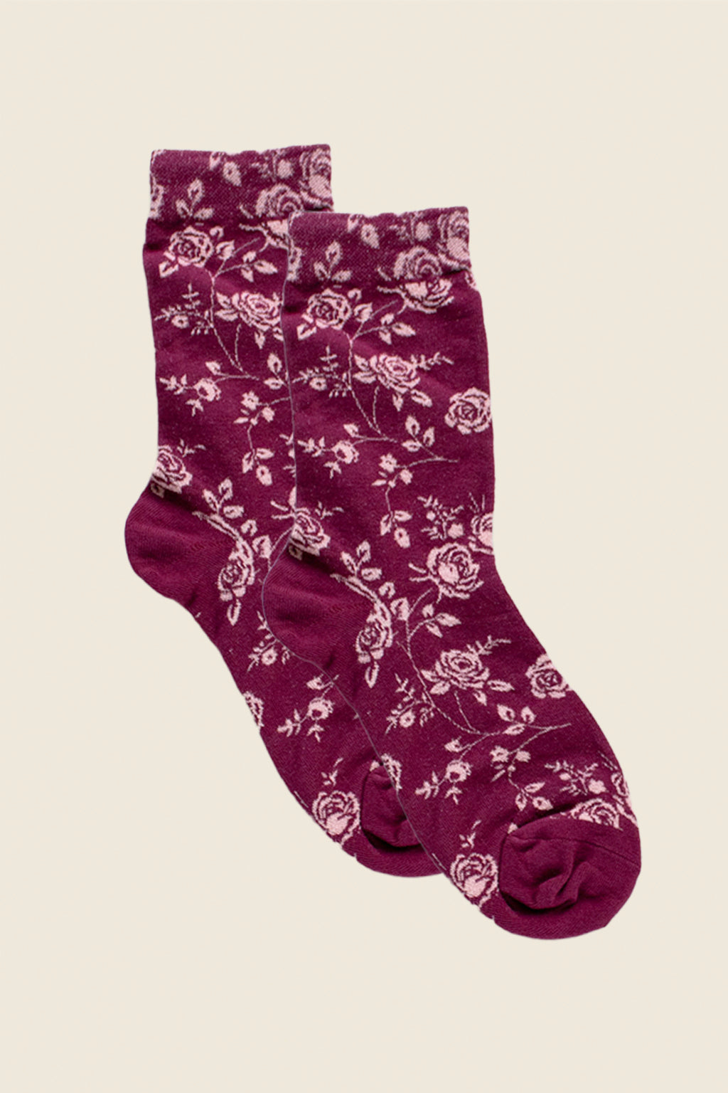 Antique Rose Garden Socks