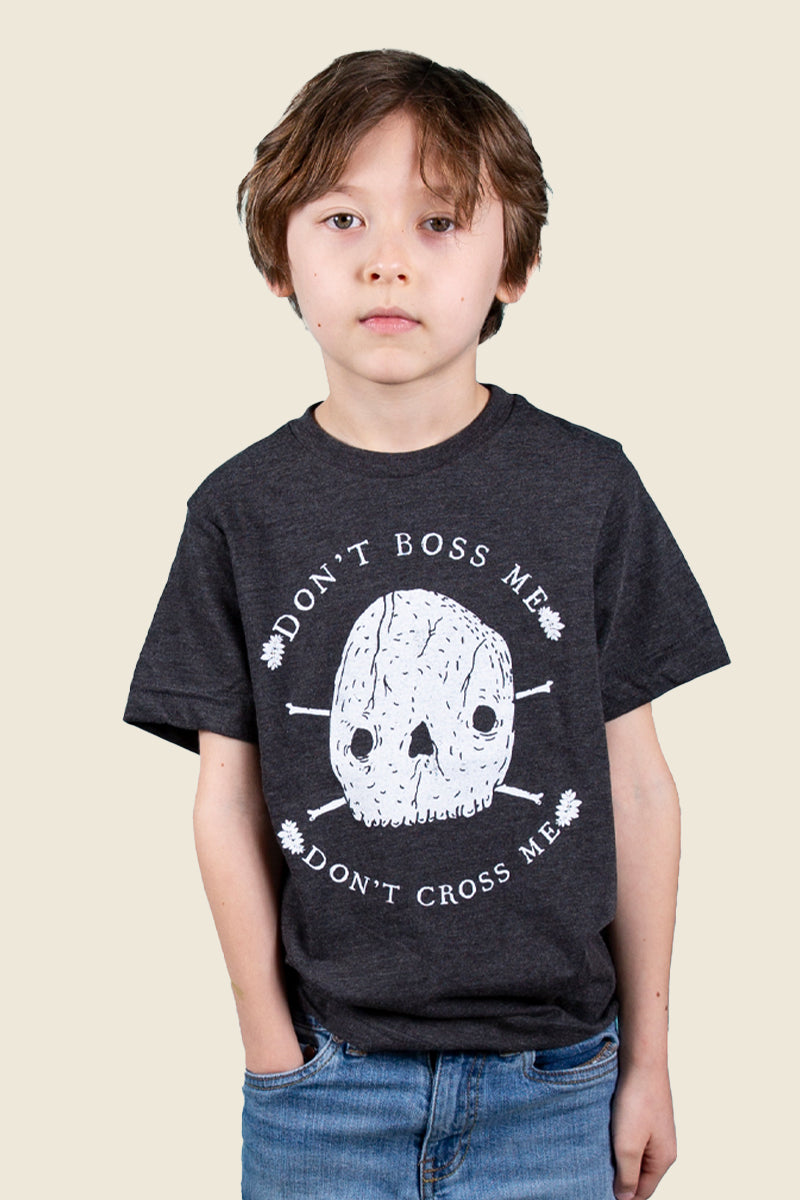 don&#39;t boss me kids tee