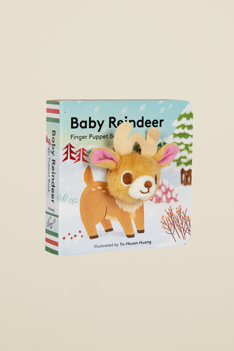 baby reindeer: finger puppet book