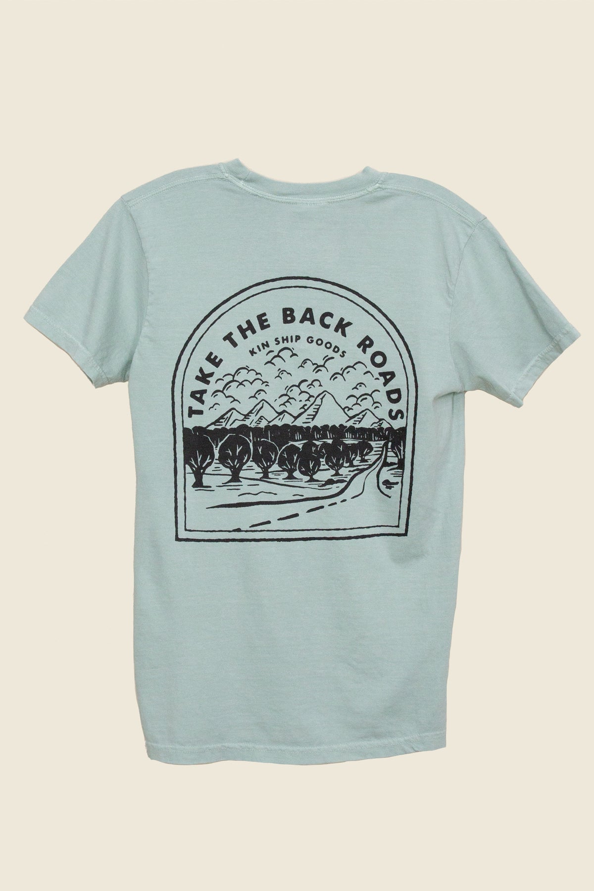 Back Roads Pocket Tee