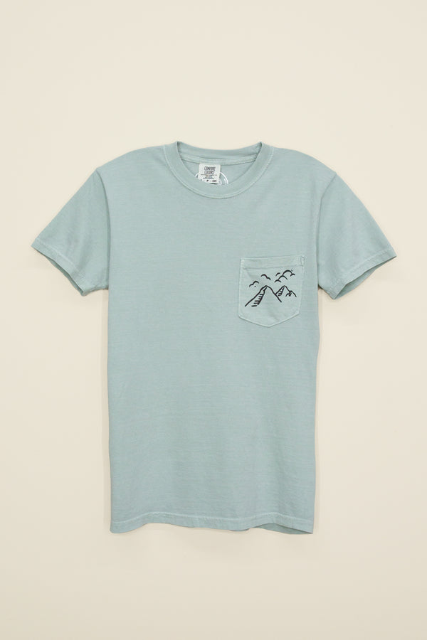 Take the Back Roads Pocket T-Shirt | Kin Ship Goods