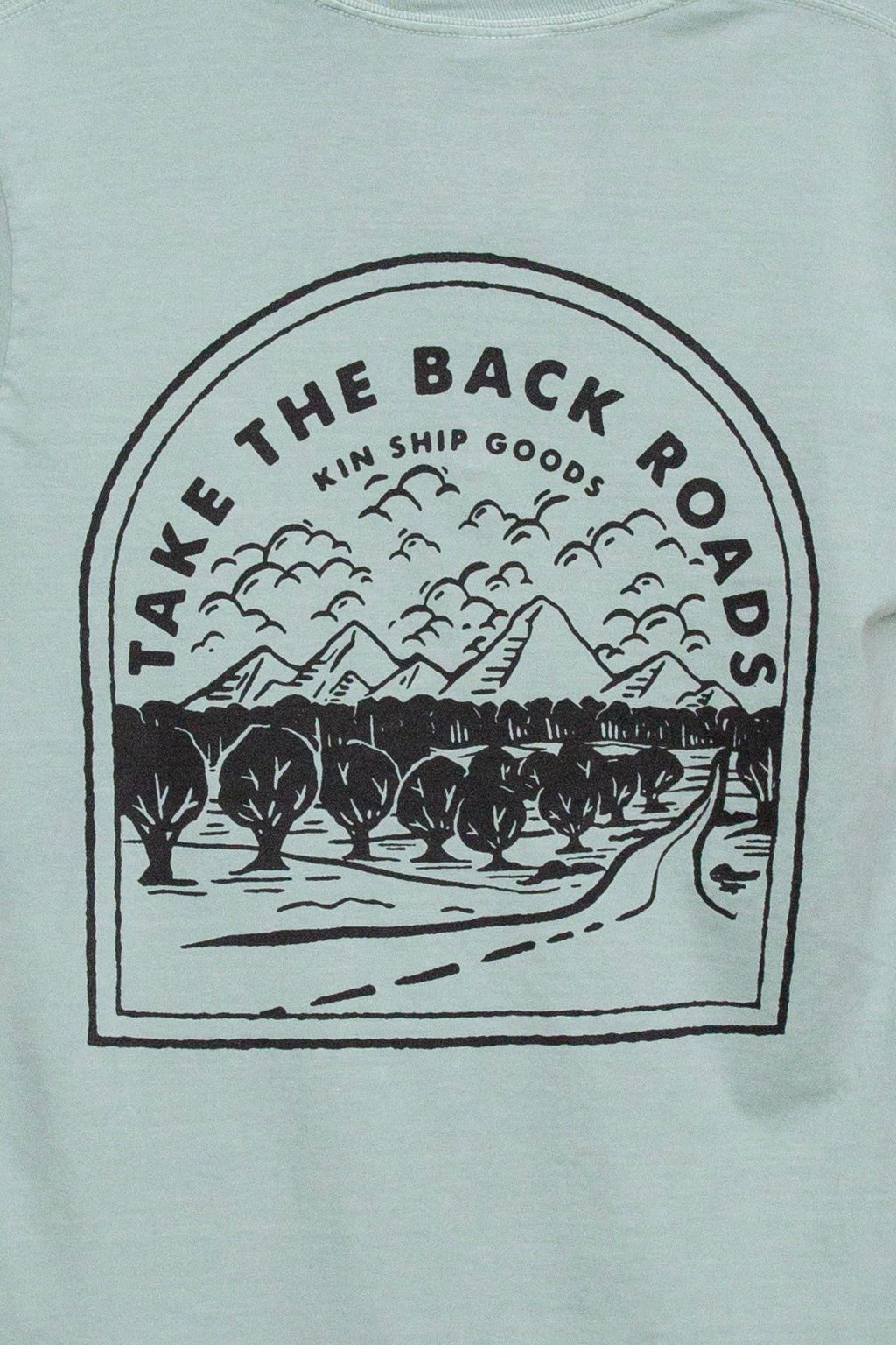 Back Roads Pocket Tee