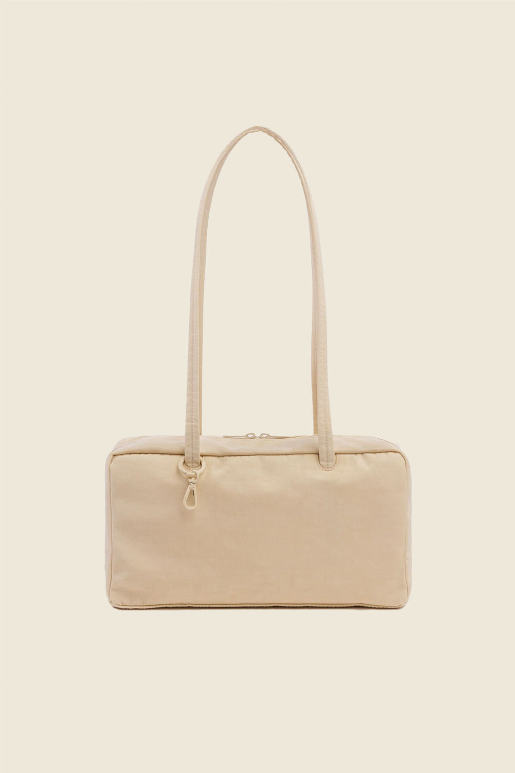 Baggu Nylon Bowler Bag, Custard - Kin Ship Goods