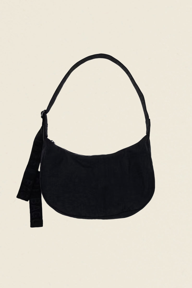 Baggu Medium Crescent Bag, Black