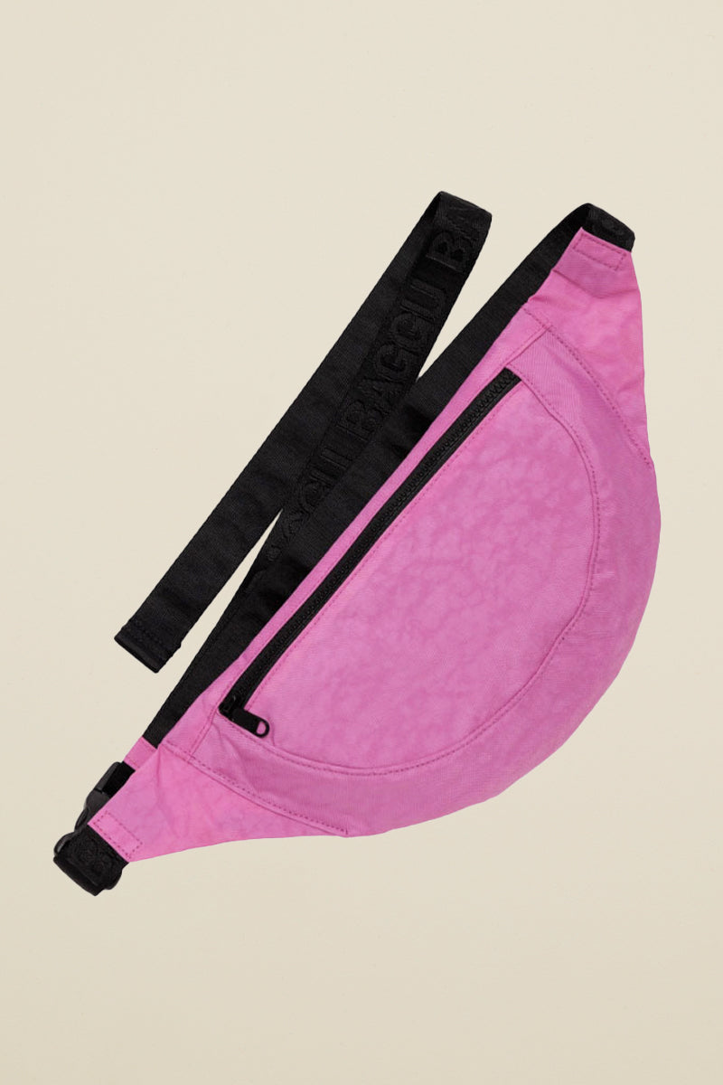baggu crescent fanny pack, extra pink