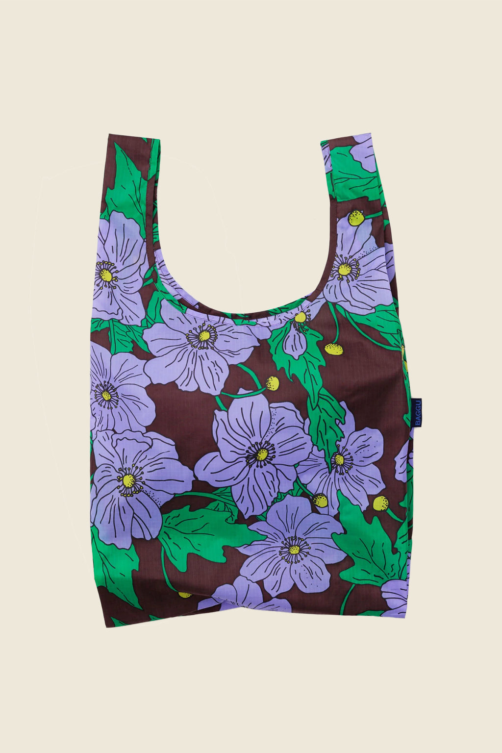 Standard Baggu, Maroon Poppy