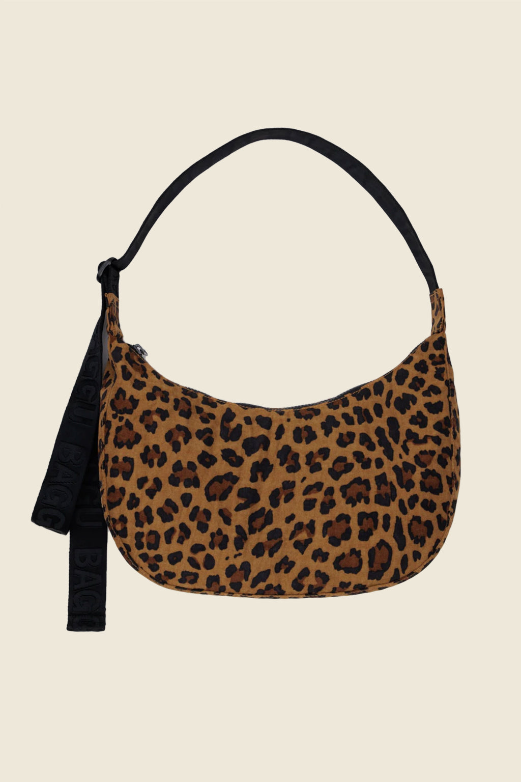 Baggu Small Crescent Bag, Leopard