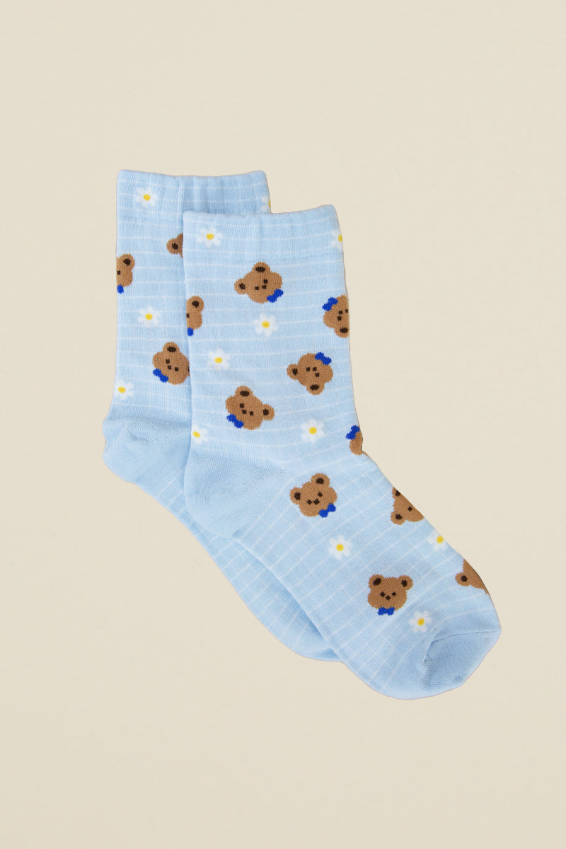 womens beary cute socks