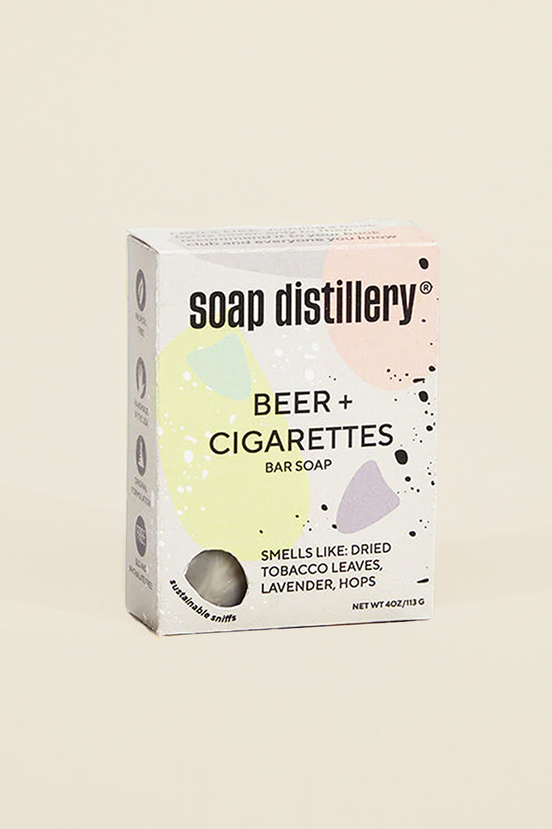 beer &amp; cigarettes soap