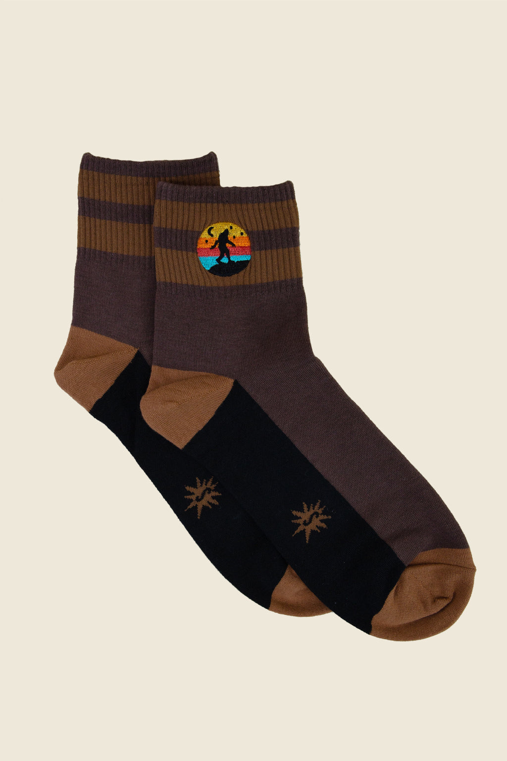 Sasquatch Quarter Socks