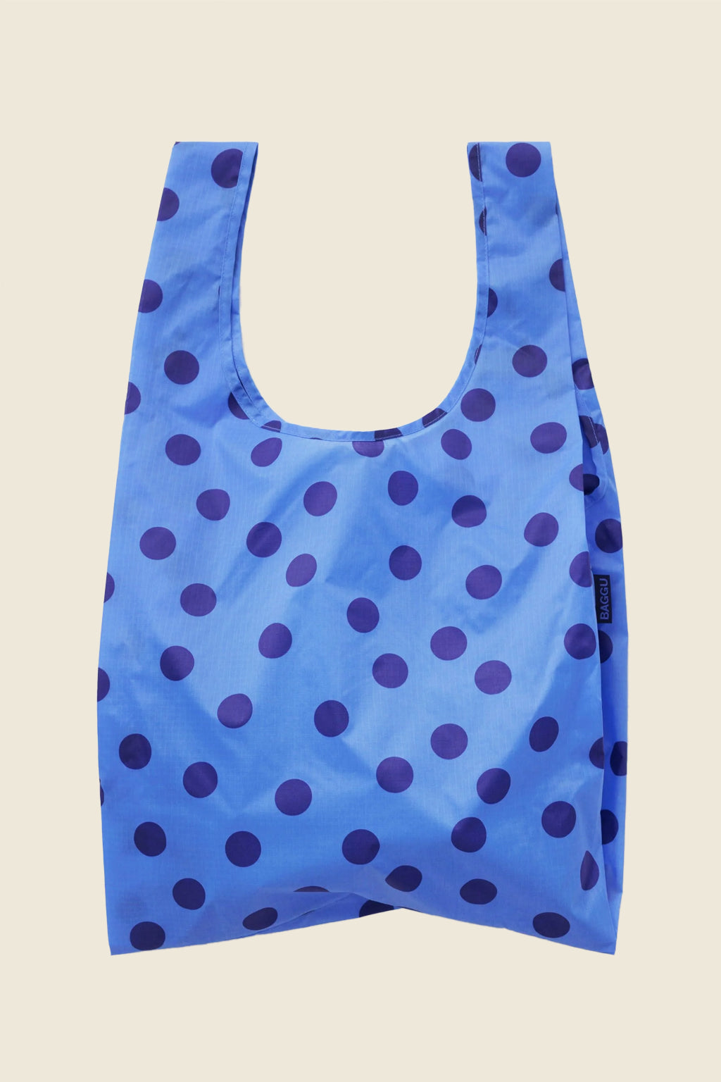 Standard Baggu, Blue Polka Dots