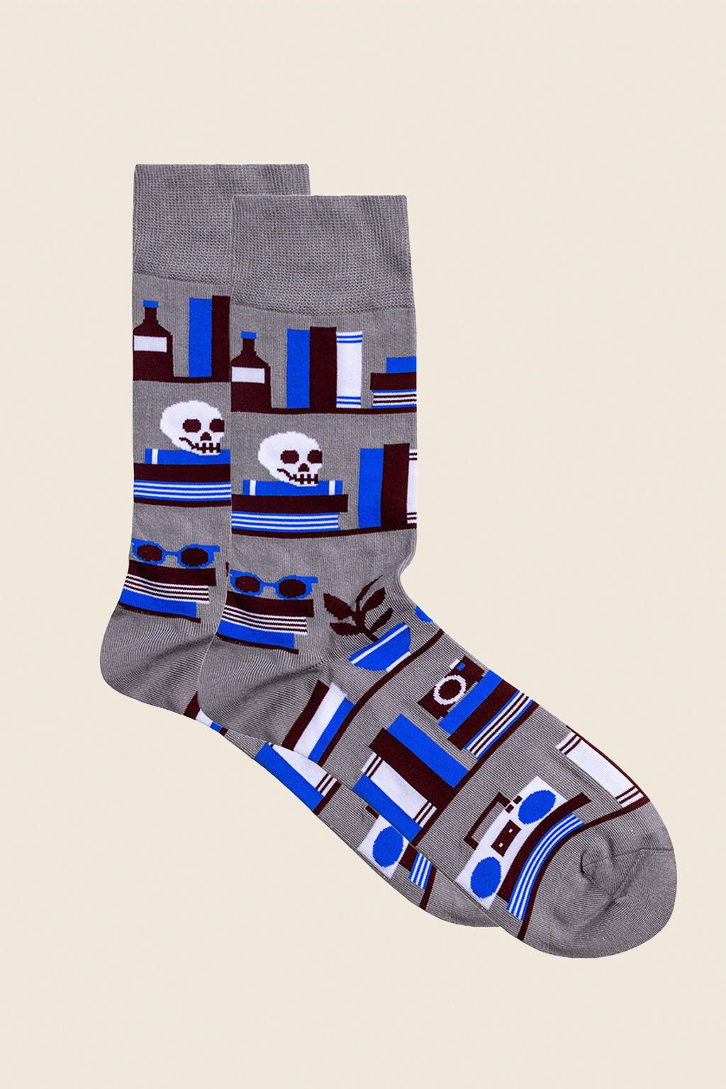 Skull & Boombox Socks
