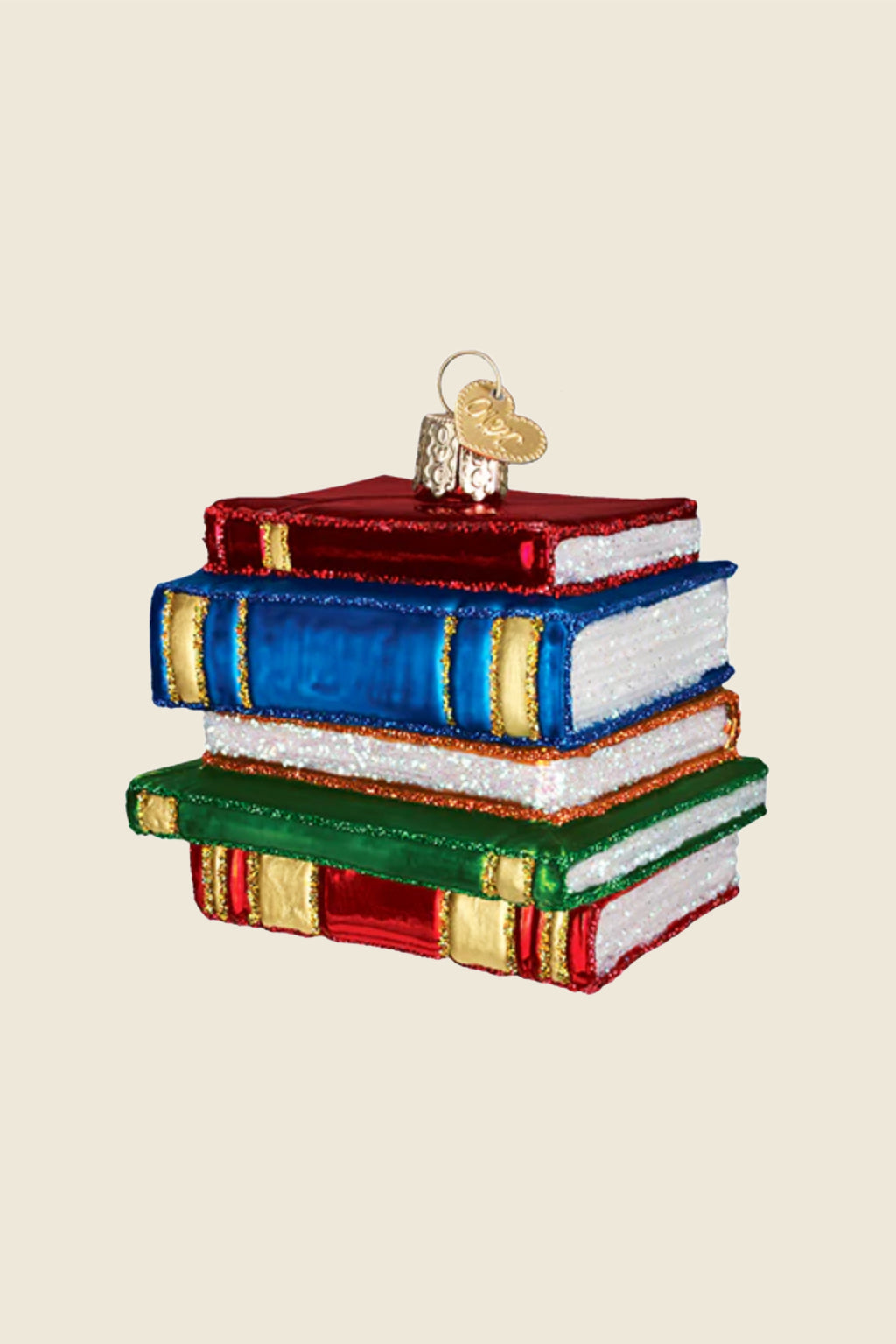 Book Stack Ornament