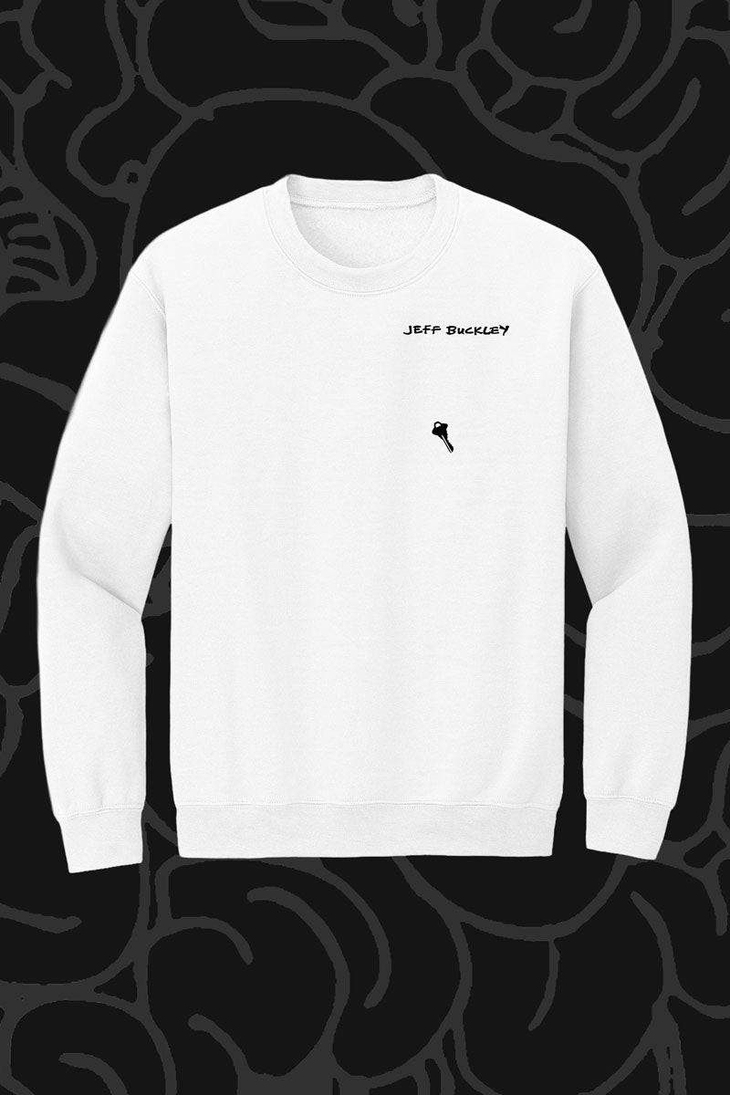 Kin Ship Goods Jeff Buckley Peyote Radio Theater white t-shirt reissue with original artwork, limited edition