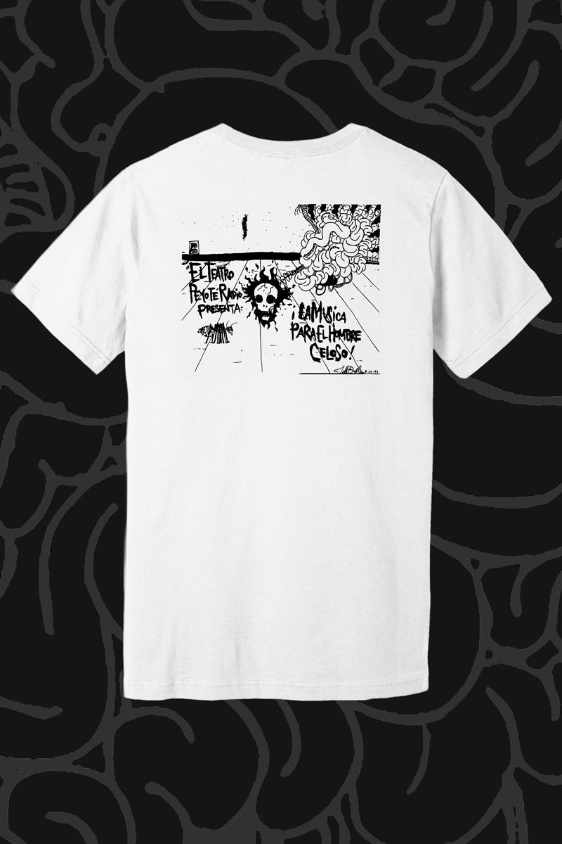 Kin Ship Goods Jeff Buckley Peyote Radio Theater white t-shirt reissue with original artwork, limited edition