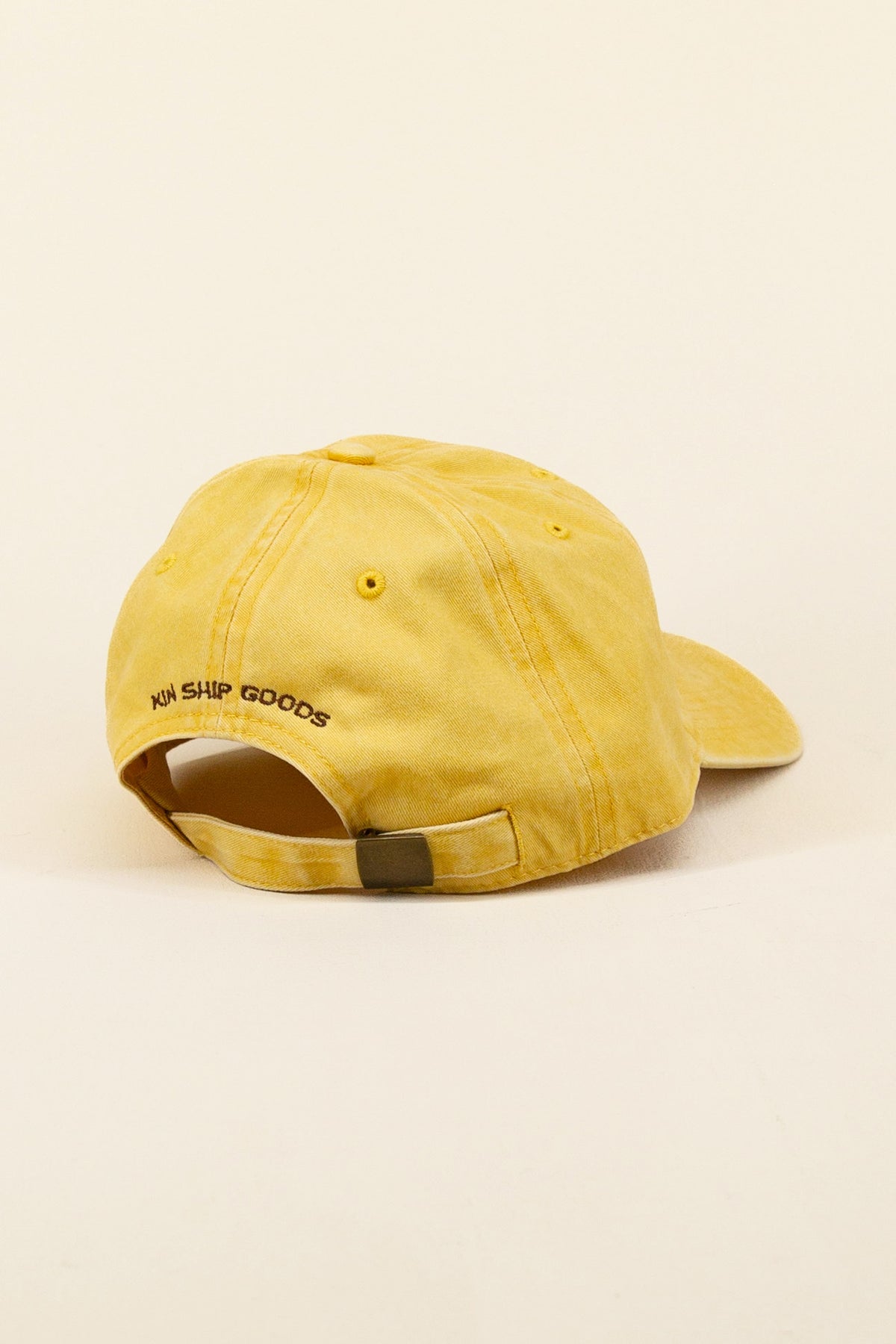 campfire hat, yellow