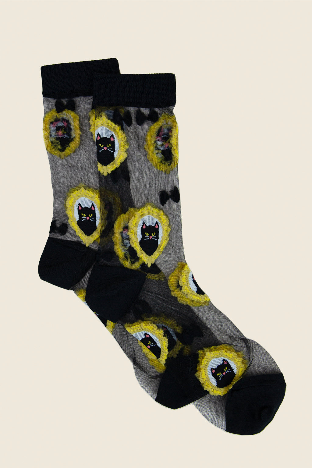 Sheer Cat Socks