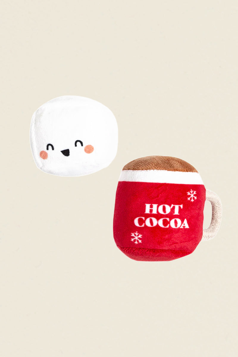 hot cocoa and marshmallow cat toys catnip Kin Ship Goods