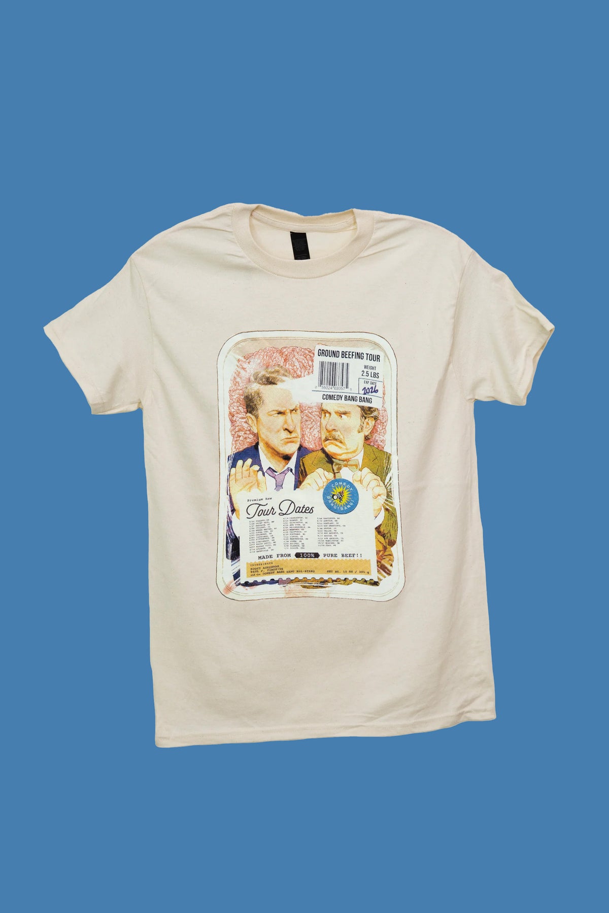 Comedy Bang! Bang!: Ground Beefing Tour Tee (Extra Dates)
