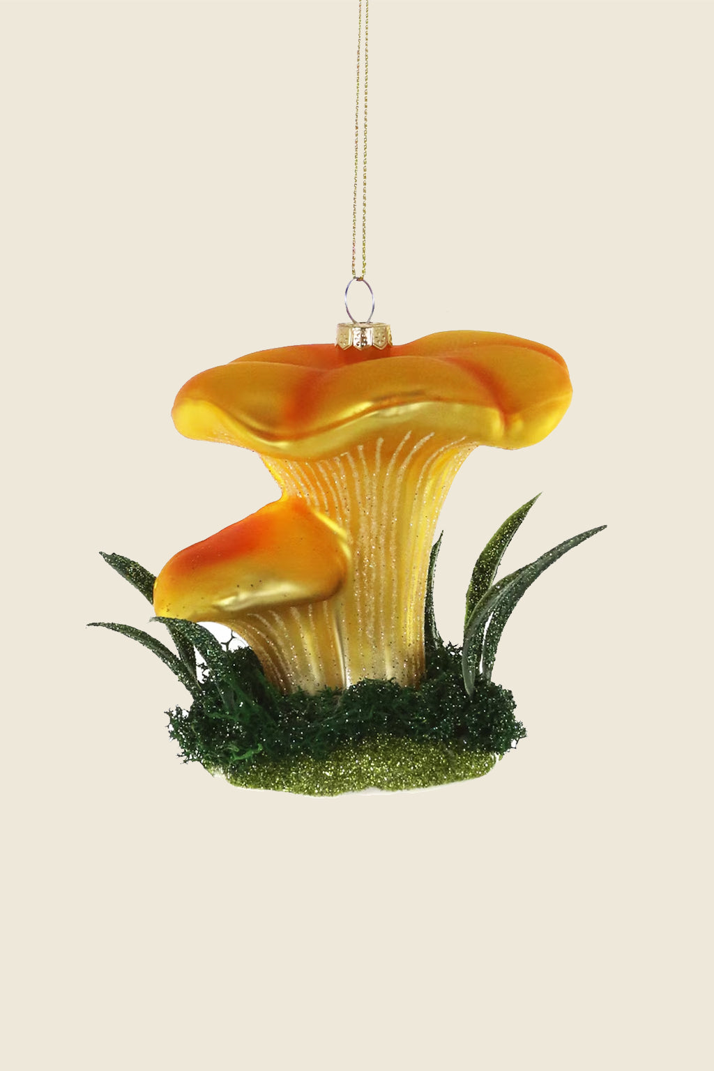 Chanterelle Mushroom Ornament