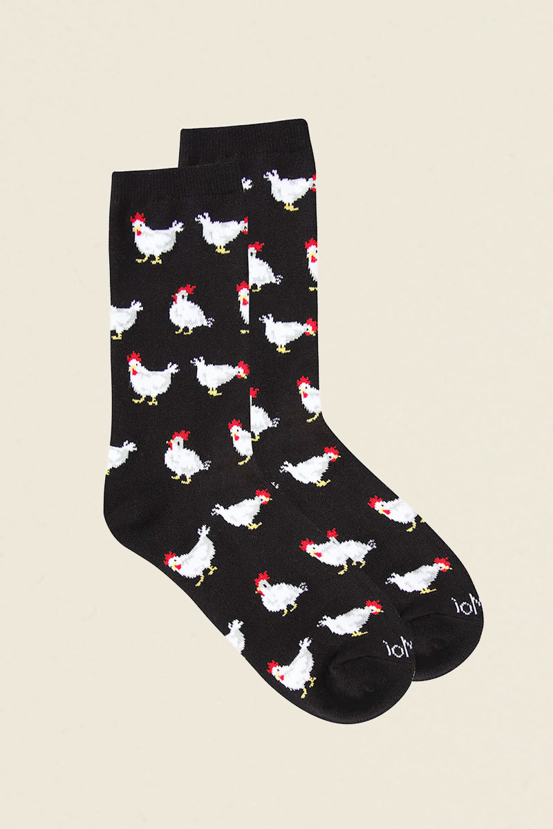 Womens Chickens Socks