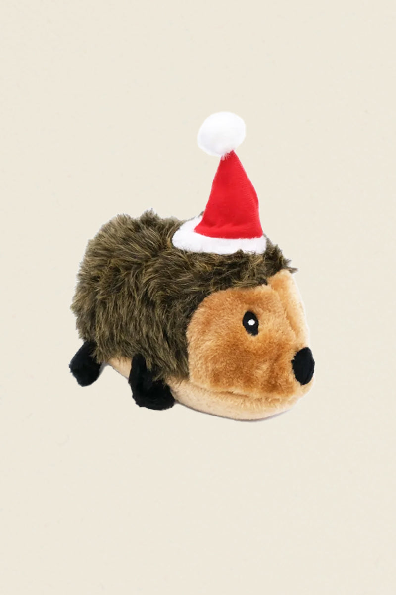 Holiday Hedgehog Dog Toy