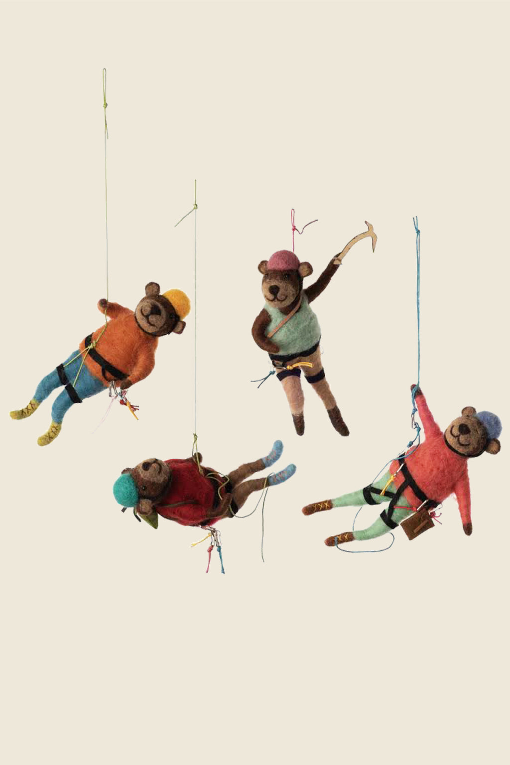 Climber Bear Ornament