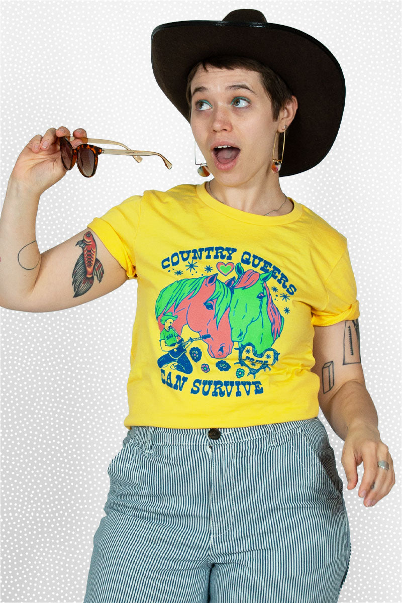 country queers can survive tee, final sale
